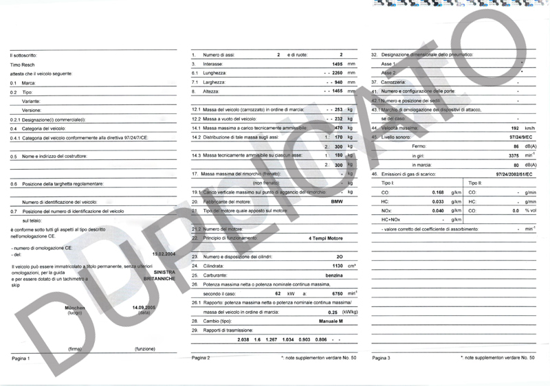 Comment obtenir son certificat de conformité COC Bmw en France 