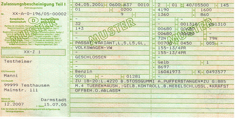 Est-il facile d'immatriculer une voiture allemande en France ?